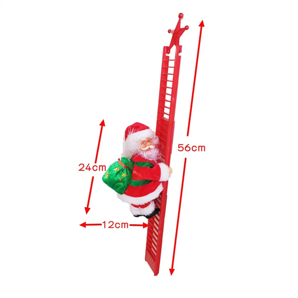 Climbing Santa Musical Holiday Ornament™