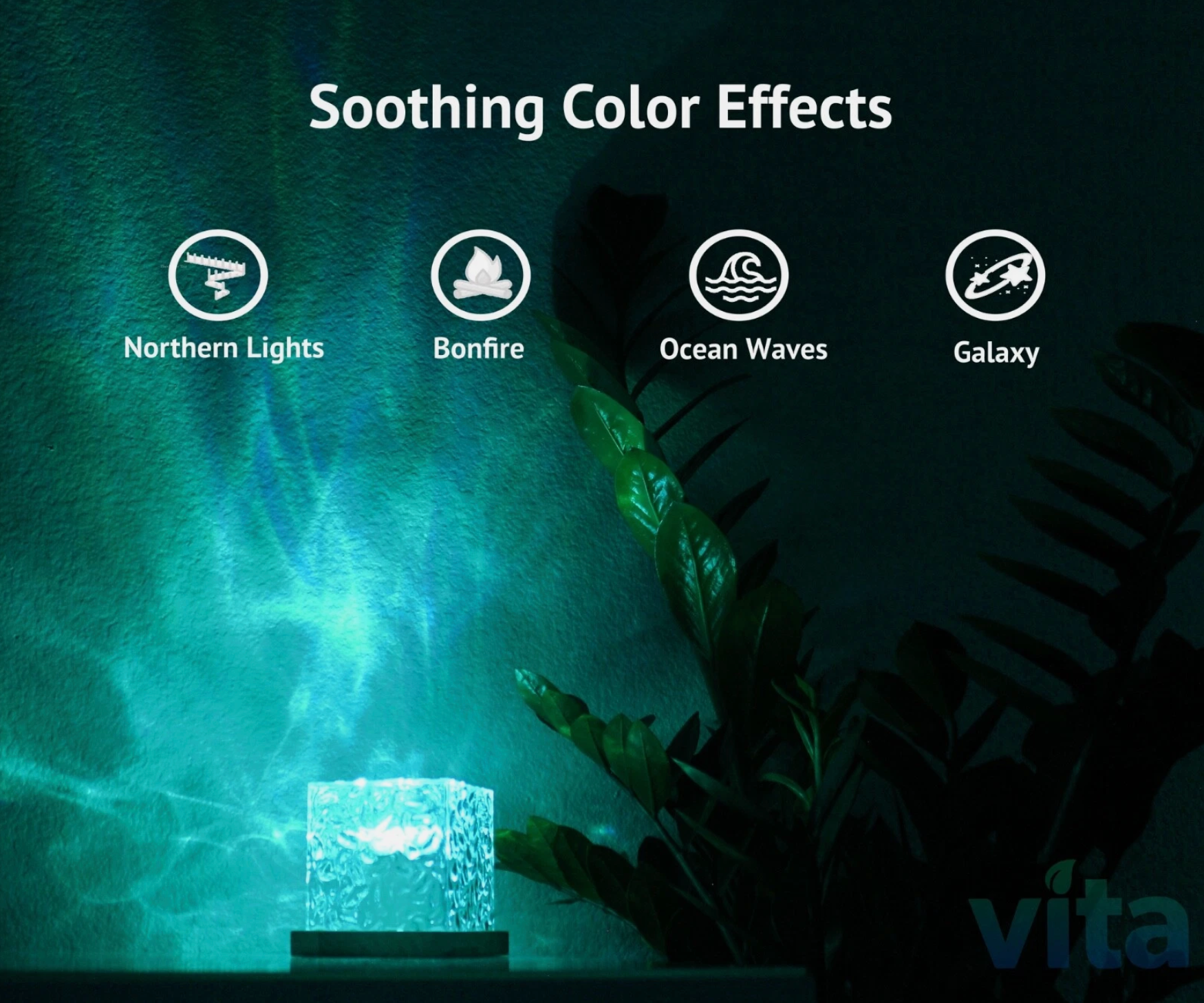 Ocean Wave Northern Lights Ripple Projector